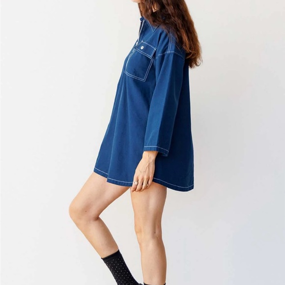 Nobel Mini Smock Dress - Picture 3 of 6